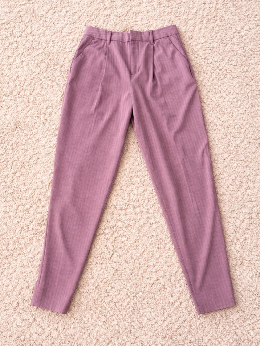 Banana Republic High Rise Tapered Pants Mauve Pink Size 0 Work